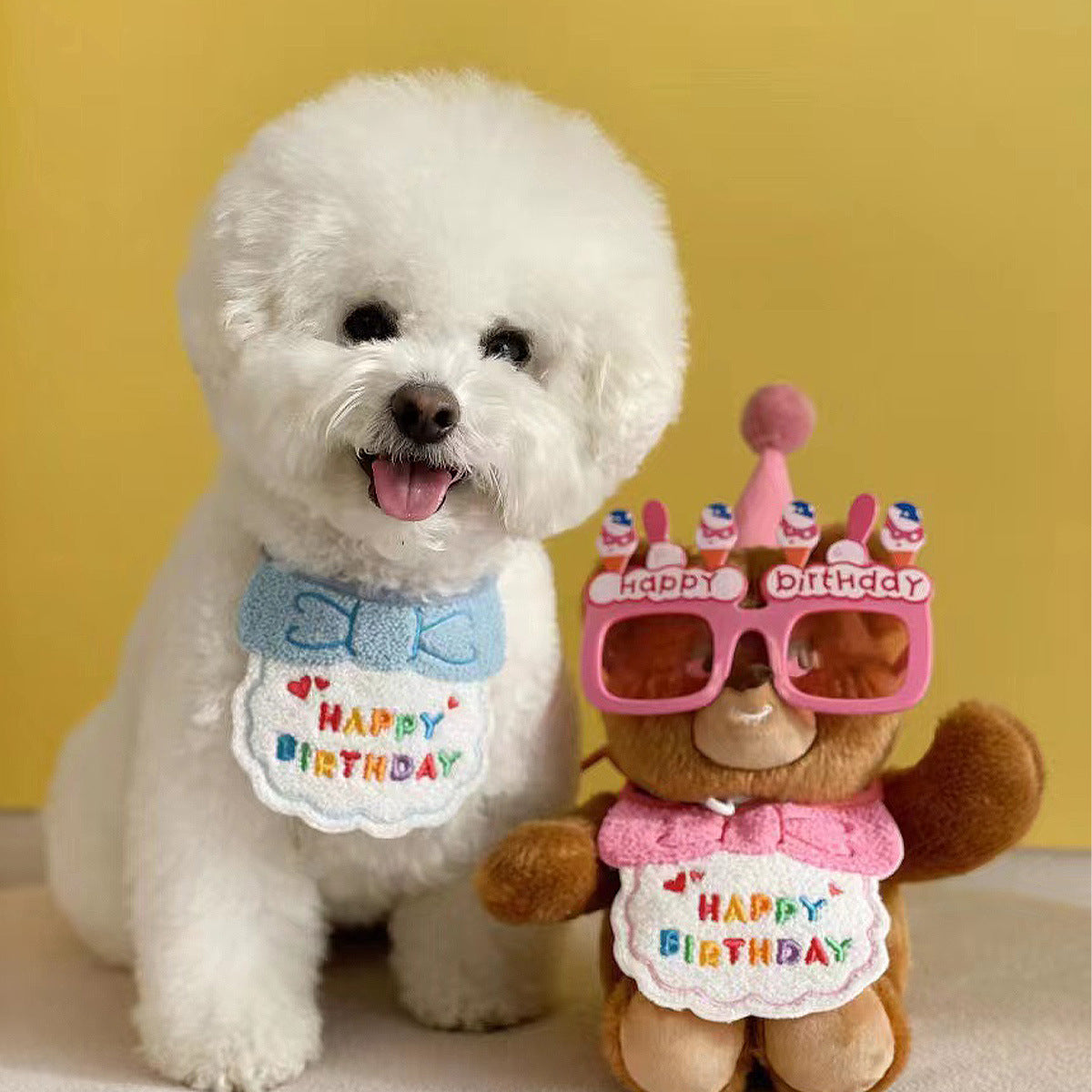 Pet Birthday Bib & Scarf