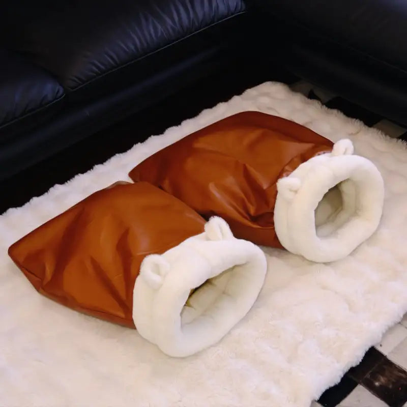 Plush Cat Sleeping Bag