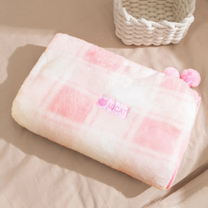 Dicke Plüsch-Haustierdecke