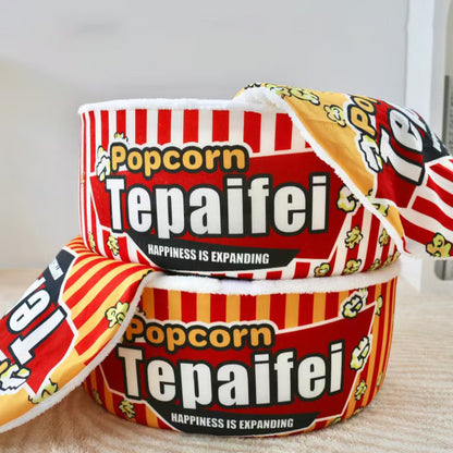 Verdicktes Haustierhaus in Popcornform