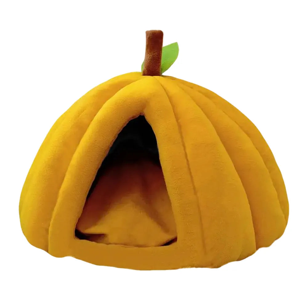 Kürbisförmiges Haustierhaus für drinnen