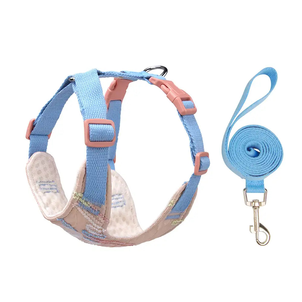 Small Dog Vest Backpack Harness for Outdoor Use