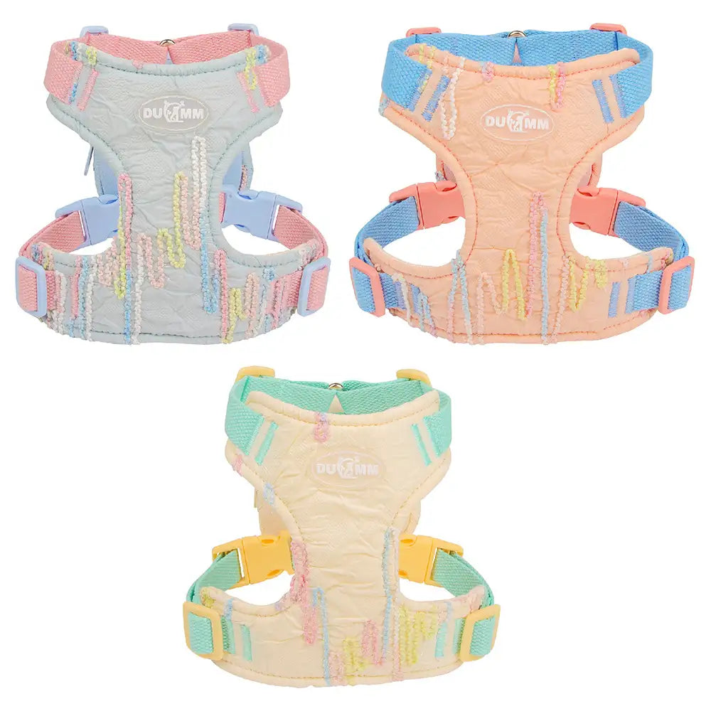 Small Dog Vest Backpack Harness for Outdoor Use