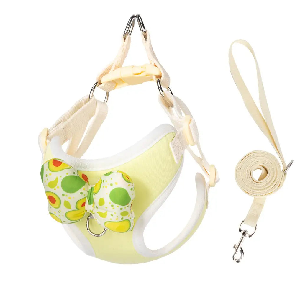 Sweet Butterfly Style Chest Harness for Dogs