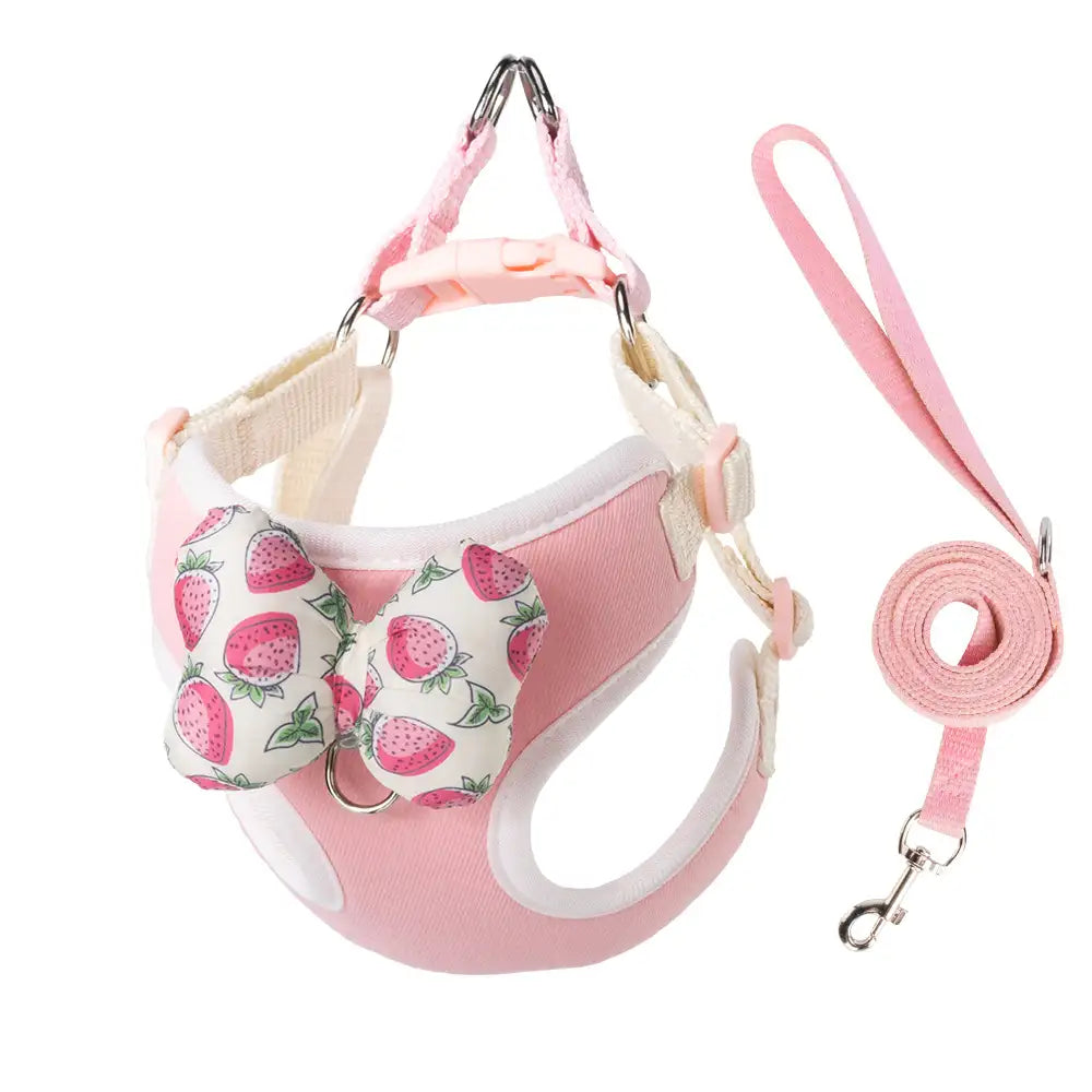 Sweet Butterfly Style Chest Harness for Dogs