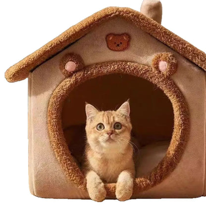 Verdickter, warmer, waschbarer Haustierzwinger