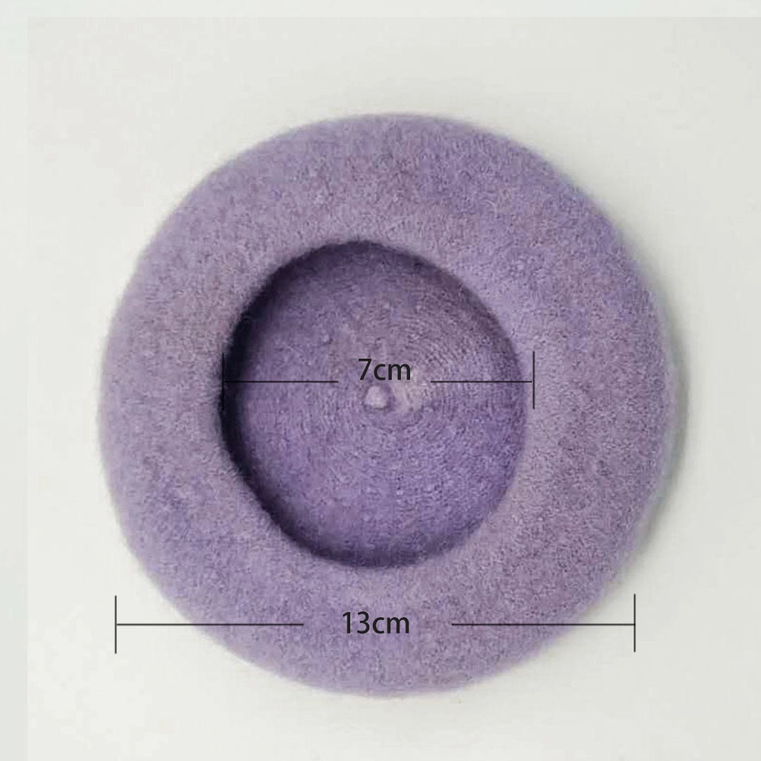 Wool Beret Hat for Dogs